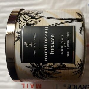 Bath and Body Works Warm Ocean Breeze 3-wick 14.5oz